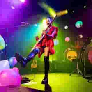 Michelle Zauner led Japanese Breakfast through four sold-out shows at New York's Brooklyn Steel. ⁠
⁠
Tap the link in bio for our photographs from backstage, onstage, and in the crowd.⁠
⁠
Photos by @grifflotz