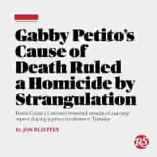 Gabrielle “Gabby” Petito’s cause of death was determined to be strangulation, authorities announced during a press conference with Teton County, Wyoming Coroner Dr. Brent Blue Tuesday, October 12th.⁠
⁠
The press conference was held several weeks after the coroner confirmed that remains found on September 19th in Grand Teton National Park did belong to Petito. At the time, Coroner Blue determined the manner of death was a homicide, but was unable to offer any additional details. ⁠
⁠
Tap the link in our bio to read more.⁠
⁠
#GabbyPetito