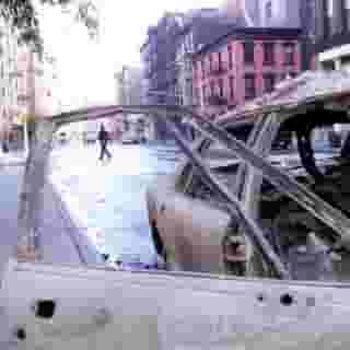 ‘Rolling Stone’ writer Rob Sheffield moved to New York in 2000, settling near the World Trade Center. After the towers fell, he navigated a haunted city with a Walkman full of Dylan and other heroes. ⁠
⁠
Tap the link in our bio to read more.⁠
⁠
Photo by Jonathan Wiggs/The Boston Globe/Getty Images 