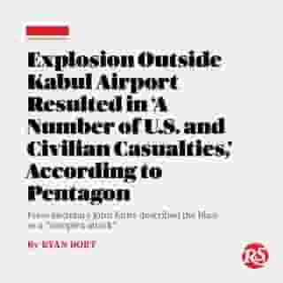 An explosion took place outside the Kabul airport on Thursday, resulting in “a number of U.S. & civilian casualties,” according to Pentagon Press Secretary John Kirby, who added that at least one other explosion took place nearby.⁠
⁠
The explosions came a day after the U.S. embassy warned Americans to stay away from the Hamid Karzai Airport, citing an unspecific threat. “U.S. citizens who are at the Abbey Gate, East Gate, or North Gate now should leave immediately,” the advisory read.⁠
⁠
Kirby noted that the explosion on Thursday, which he described as a “complex attack” took place outside the Abbey Gate, a main entry point to the airport. Multiple outlets have reported that the blast was the work of a suicide bomber.⁠
⁠
Tap the link in our bio to read more.