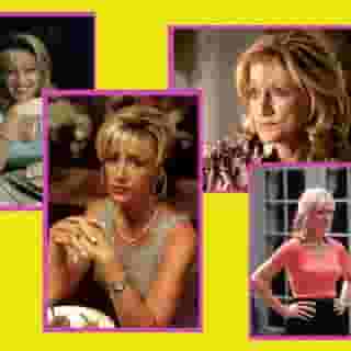 "She is a visionary of upper-class mom fashion with her blazers and her knits and her manicures — plus her MILF bob.”⁠
⁠
That image of Carmela — sensuous, alluring, lit in chiaroscuro, and draped in the fruits of her husband’s criminality  — is, fittingly, what graces the Carmela T-shirt. An homage to the many looks Edie Falco’s character served over six seasons, the Carmela shirt is routinely spoon-fed via algorithm to nostalgia-happy millennials and zoomers on Instagram.⁠
⁠
In the nearly two decades since the show has been off the airwaves, 'The Sopranos' has amassed an unlikely reputation as a time capsule of early-2000s style, in some ways arguably even more so than its HBO Sunday night counterpart, 'Sex and the City' (Adriana La Cerva could certainly rock a belt nonsensically circling her taut midriff, but Carrie Bradshaw could never pull off a button-down cheetah-print onesie).⁠
⁠
Tap the link in our bio read more about how Carmela Soprano became a Gen-Z style icon.⁠
⁠
Photo Illustration by @photoeditorjoe,  Images in Illustration Craig Blankenhorn/HBO, 4