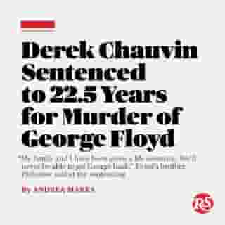 On Friday, a Minnesota judge sentenced white former Minneapolis police officer Derek Chauvin to 22.5 years in prison for the murder of George Floyd, the black, unarmed father of five whose neck Chauvin pressed his knee into for nine-and-a-half minutes on May 25, 2020. The killing sparked weeks of worldwide protests against police brutality and institutionalized racism.⁠
⁠
Prior to the sentencing, Floyd’s young daughter, his nephew, and two of his brothers addressed Chauvin and the court. Floyd’s younger brother Philonise said he hasn’t slept well since Floyd’s killing, but that hasn’t stopped him from advocating for justice to be served. “I’ve been lifting my voice tirelessly every day so that George’s death would not be in vain,” he said, and asked the judge to hand down the maximum penalty. “My family and I have been given a life sentence. We’ll never be able to get George back.”⁠
⁠
Tap the link in our bio to read more.⁠
⁠
The ruling came hours after the court rejected Chauvin’s request for a new trial.