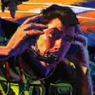 Beebo Russell did the unthinkable when he stole a passenger plane from Seattle-Tacoma International Airport. How did a goofy, God-fearing baggage handler end up alone in a cockpit, high over the Puget Sound, with no plan to come down?⁠
⁠
Tap the link in our bio to read.⁠
⁠
Illustration by Jeffrey Smith for Rolling Stone