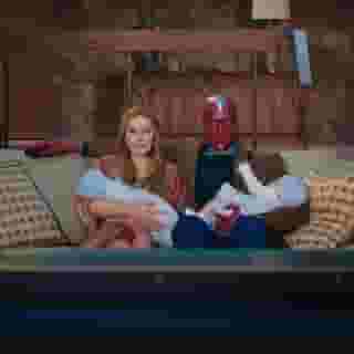 In our definitive 'WandaVision' oral history, Elizabeth Olsen, Paul Bettany, Kathryn Hahn, Marvel Studios president Kevin Feige, and many more tell the story behind the year's biggest, boldest show.⁠
⁠
Tap the link in our bio to read.⁠
⁠
Photo: Marvel Studios