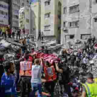 A group of Senate Democrats is calling for a ceasefire in the Middle East after a week of conflict between the Israeli military and Hamas that has left more than 200 people dead, including dozens of Palestinian women and children.⁠
⁠
But the lawmakers’ push for an immediate end to the violence comes amid a broader split over whether the United States should push for an end to a conflict in which civilians are being killed. While some Democrats are calling for an immediate halt, others are keeping quiet or backing the ongoing Israeli military operation. Republicans, meanwhile, remain largely united in their support of the bombardment of Gaza.⁠
⁠
The call for a ceasefire came in the form of a statement released Sunday night by Sen. Jon Ossoff (D-Ga.), who along with 27 of his colleagues is urging an immediate end to the airstrikes between Israel and Palestine. “To prevent any further loss of civilian life and to prevent further escalation of conflict in Israel and the Palestinian territories, we urge an immediate ceasefire,” read the statement.⁠
⁠
The United Nations Security Council was prepared to released a statement calling for a ceasefire early last week, but it was blocked from doing so by the the United States. According to Reuters, the Biden administration says it feared such a statement could have undermined its own efforts to quell the violence.⁠
⁠
Tap the link in bio to read more.⁠
⁠
Photo: Ahmed Zakot/SOPA Images/LightRocket/Getty Images⁠
