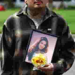 Who owns Selena's legacy?⁠
⁠
Selena became a crossover star after her death, and her legend only continues to grow thanks to the fans and a myth that is still carefully cultivated by her family. Yet, for the past 25 years, her fans have been questioning her family’s aggressive attempts at controlling her legacy. Now that 'Selena: The Series,' the Netflix show executive-produced by her 82-year-old father Abraham Quintanilla, has been streaming (it returns for its second season on May 4th), it’s become even more apparent to viewers that they are only getting one side of the story.⁠
⁠
Tap the link in bio to read more.⁠
⁠
Photo: Gabe Hernandez/@apnews