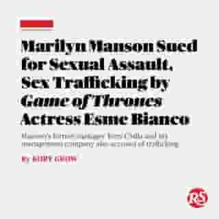 'Game of Thrones' actress Esmé Bianco has sued Marilyn Manson and his former manager, Tony Ciulla, alleging that the singer raped and sexually battered her. The complaint, filed Friday in the United States District Court for the Central District of California, also claims that Manson, whose real name is Brian Warner, Ciulla and Ciulla’s management company violated human trafficking laws by bringing her from London to Los Angeles under the pretense that she would be acting in a music video that never came out and a film that was never made.⁠
⁠
The British actress, who played Ros on the hit HBO show, was one of more than a dozen women to speak out against the shock rocker earlier this year. In February, she detailed the alleged abuse stemming from her relationship with Warner when they were a couple in 2011 in an interview with 'New York' magazine. On Friday, she added fresh claims in the new legal filing. The complaint marks the first legal action against Warner since allegations of sexual and physical abuse surfaced this year.⁠
⁠
Tap the link in bio to read more.