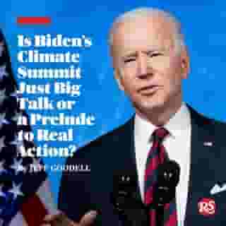 After the first day of President Biden’s two-day climate summit this week, one could easily have the impression that global leaders are very, very good people who take the climate crisis very, very seriously. Biden had summoned together 40 heads of state from all the most powerful nations of the world for what amounted to a giant Zoom meeting to discuss how concerned they all are about the fate of human civilization on a superheated planet.⁠
⁠
Beyond the U.S. commitment to cut greenhouse gases by at least 50 percent below 2005 emissions by 2030, other nations made announcements that sounded meaningful: Canada pledged to cut emissions 40 to 45 percent from 2005 levels by 2030. Japan said it would cut emissions 46 percent from 2013 levels by 2030. South Korea said it would stop financing coal plants overseas. Indian Prime Minister Narendra Modi reconfirmed the country’s vow to install 450 gigawatts of renewable energy by 2030. Modi also announced an India-U.S. Climate and Clean Energy Agenda Partnership for 2030. An analysis by Carbon Action Tracker shows that pledges made at the summit would shave about 3 gigatons off the 20 gigaton emissions gap between current commitments and the 1.5 C goal.⁠
⁠
All of these commitments are important, but they are all equally real or unreal, depending on your level of cynicism about politics and human nature.⁠
⁠
Tap the link in bio to read more.⁠
⁠
Photo: Brendan Smialowsi/AFP/Getty Images