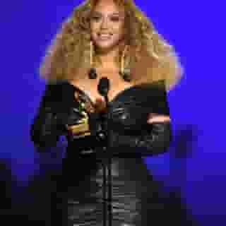 Beyoncé won Best R&B Performance for "Black Parade," making her the most awarded female artist in #GRAMMYs history with 28 total awards.⁠
⁠
Photo: Kevin Winter/Getty Images