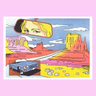 🏜️ RISO ALERT 🚨 @kiblind_atelier x @mariajesuscontreras 🏜️
America is not next door, it's a fact. But still, behind the door of our studio, we almost believed we were there these last weeks.  With her new riso collection, @mariajesuscontreras takes us with her on the sandy roads of Utah. The four riso posters in the Chilean illustrator's collection represent four stages of an imaginary road trip through the arid and storied lands of this mythical state, like a modern-day Thelma and Louise. This collection follows the edition of a puzzle in collaboration with @wearepieceandlove.

🏜️ Maria Jesus Contreras' riso collection : https://bit.ly/3BNxuJK (link in bio)

......................................................................

🏜️ ALERTE RISO 🚨 @kiblind_atelier x @mariajesuscontreras 🏜️ 

L'Amérique, c'est pas la porte à côté, certes. Mais pourtant, derrière la porte de notre atelier, on s'y croyait presque ces dernières semaines.  Avec sa nouvelle collection riso, @mariajesuscontreras nous embarque avec elle sur les routes sableuses de l'Utah. Les quatre affiches riso de la collection de l'illustratrice chilienne représentent quatre étapes d’un road trip imaginaire sur les terres arides et chargées d’histoires de cet état mythique, comme un Thelma et Louise des temps modernes. Cette collection fait suite à l’édition d’un puzzle en collaboration avec @wearepieceandlove.

🏜️ Les 4 affiches riso de la collec : https://bit.ly/3BNxuJK (lien dans la bio)

#mariajesuscontreras #utah #usa #cowboy #landscape #paysage #poster #affiche #risoprint #risography #kiblindatelier #lyon #deco #colors #cars