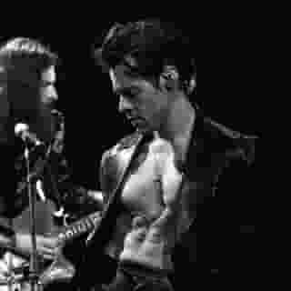 Harry Styles opened the 2021 #Grammys with a sultry performance of his 'Fine Line' track “Watermelon Sugar.” ⁠
⁠
Tap the link in bio to watch Harry Style's performance.⁠
⁠
Photo by Kevin Winter/Getty Images for The Recording Academy