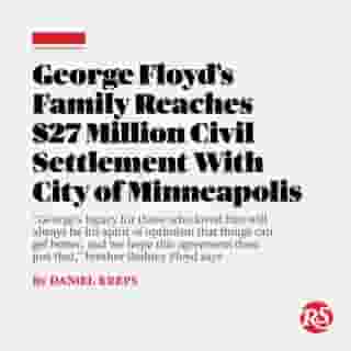 George Floyd’s family has reached a $27 million settlement with the city of Minneapolis to avoid a civil wrongful death trial stemming from the May 2020 killing of Floyd by police officers.⁠
⁠
The $27 million is the largest pre-trial settlement in a civil rights wrongful death case in U.S. history, the Floyd family’s legal team said in a statement. Additionally, $500,000 from the settlement will go toward community improvement in the 38th St. & Chicago Ave. business district in Minneapolis where Floyd died.⁠
⁠
“George Floyd’s horrific death, witnessed by millions of people around the world, unleashed a deep longing and undeniable demand for justice and change,” Civil rights attorneys Ben Crump said in a statement. “That the largest pre-trial settlement in a wrongful death case ever would be for the life of a black man sends a powerful message that black lives do matter and police brutality against people of color must end.”⁠
⁠
Tap the link in bio to read more.