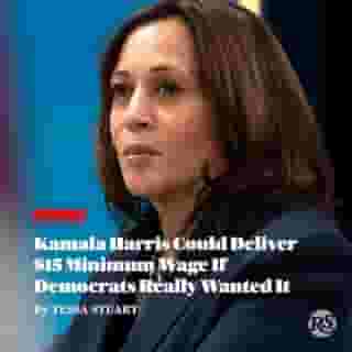 On Thursday, Senate parliamentarian Elizabeth MacDonough ruled that a $15 dollar minimum wage could not be included in Democrats’ $1.9 trillion Covid-19 relief bill, because they intend to pass it through the budget reconciliation process, which only requires a simple majority, instead of trying to convince at least 10 Republicans to support the cause.⁠
⁠
President Joe Biden’s press secretary said he was “disappointed” in the outcome, but he “respects the parliamentarian’s decision and the Senate’s process.”⁠
⁠
Now, Democrats have to choose between respecting some arcane Senate semi-rules and ensuring more than a million working Americans would no longer literally go hungry, and they seem, somehow, poised to pick the former.⁠
⁠
There are multiple options available to Biden if he is truly committed to the idea that, as he said in his statement on the ruling, “no one in this country should work full time and live in poverty.”⁠
⁠
For one thing, the president could just ask Kamala Harris, the president of the Senate, to overrule the parliamentarian. In fact, one former parliamentarian has said it’s entirely at the VP’s discretion to listen to MacDonough on a ruling like this one or not. And there is ample historical precedent for not listening to the parliamentarian — as Slate reports, “Vice President Hubert Humphrey routinely ignored his parliamentarian’s advice.”⁠
⁠
Tap the link in bio to read more.⁠
⁠
Photo: Jacquelyn Martin/AP