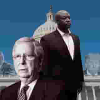 Al Franken: The GOP only cares about deficits when Democrats hold the Oval Office⁠
⁠
"On Monday, President Biden met with 10 supposedly moderate Republicans in the Oval Office to discuss their scaled-down $618 billion Covid-relief proposal. Even though the economy is still reeling from the pandemic and tens of millions of Americans are struggling to feed their families and put a roof over their heads, they are very concerned about the $1.9 trillion price tag on Biden’s plan. Lately, it seems, Republicans have taken renewed interest in deficits and our growing national debt. That’s because a Democrat is in the White House."⁠
⁠
Tap the link in bio to read more from the former senator.⁠
⁠
Photo Illustration by Joe Rodriguez. Photographs used in Illustration: Gerald Herbert/AP Images(Bush); Sarah Silbiger/AP Images(MCConnell); John Bazemore/AP Images (Scott); Drew Angerer/Getty Images (Trump)