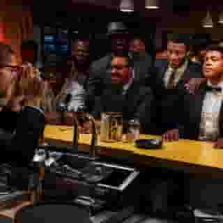 'One Night in Miami' imagines what might have happened one evening in 1965 when Malcolm X, Cassius Clay, Sam Cooke and Jim Brown hung out together—and lets Regina King's directorial debut set up one hell of an actors' showcase.⁠
⁠
Tap the link in bio to read the review, written by K. Austin Collins.⁠
⁠
Photo: Patti Perret