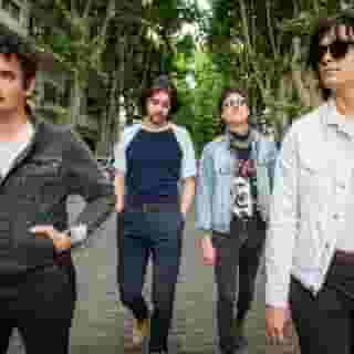 Las Sombras are tapping into a new sound with shades of tango, bolero, and the giants of ‘rock nacional.’ Tap the link in our bio to learn more about why the new vanguard of Argentine rock is an Artist You Need to Know. Photograph by Dusserre for Rolling Stone