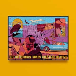 🧩 PUZZLE x @wearepieceandlove x @mariajesuscontreras 🧩 

We talked about it a week ago... Here it is at last! Our puzzle in collaboration with the chic puzzle brand @wearepieceandlove and the no less chic @mariajesuscontreras is out. Entitled "Hit the road", it's an invitation to get lost in the desert landscapes of Utah, where the cowboy boot is the king and the cowboy hat its evil twin. 

To continue this roadtrip far from our concrete daily lives, the Chilean illustrator has pushed the trip with four other illustrations reflecting the diversity of Utah's landscapes. 
You know us well, obviously, we took the opportunity to risoprint them at @kiblind_atelier. 

The first 500 puzzles ordered will come with four postcards printed in risography as a gift. 

You can pre-order this puzzle from today, right here : https://bit.ly/3NYpWIc (link in bio)

........................................................................................

🧩 PUZZLE ILLUSTRÉ x @wearepieceandlove x @mariajesuscontreras 🧩 

On vous l’a annoncé il y a une semaine… Le voilà enfin ! Notre puzzle en collaboration avec la chic marque de puzzles @wearepieceandlove et la non moins chic @mariajesuscontreras est là ! Intitulé « Hit the road », il est une invitation à aller se perdre dans les décors désertiques de l’Utah, là où la Santiag est reine, et le chapeau de cow boy son jumeau maléfique. 

Pour continuer ce roadtrip loin de nos quotidiens bétonnés, l’illustratrice chilienne a poussé le voyage avec quatre autres illustrations reflétant toute la diversité des paysages de l’Utah. 
Vous nous connaissez, on en a forcément profité pour les imprimer en riso chez @kiblind_atelier 

Les 500 premiers puzzles commandés arriveront donc avec quatre cartes postales imprimés en risographie en cadeau. 

Le puzzle est dispo, dès aujourd’hui, en pré-commande juste là : https://bit.ly/3NYpWIc (lien dans la bio)

#puzzle #wearepieceandlove #pieceandlove #mariajesuscontreras #utah #wild #usa #landscape