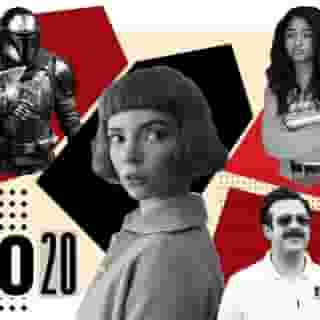From 'The Mandalorian' to 'Ted Lasso,' 'The Queen's Gambit' and more, tap the link in our bio for nine shows that brought feel-good vibes and a shot of adrenaline to 2020. Photographs from Lucasfilm LTD., 2; Netflix; Apple TV+; LARA SOLANKI/NETFLIX⁠
