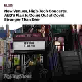 Construction of new music venues and technology updates are happening faster “as a result of not having to remodel the airplane while still flying in the air,” says the concert company’s CEO Jay Marciano. Learn more at the link in our bio. 