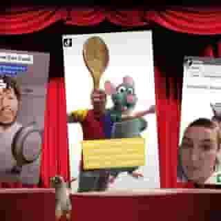 For months, Gen Z musical theater fans have been building a musical adaptation of the Disney animated movie 'Ratatouille' on TikTok. Tap the link in our bio for an oral history of ‘Ratatouille: The Musical.’ illustration by Adobe Images; @rjthecomposer @danieljmertzlufft; @e_jaccs; Everett collection⁠
