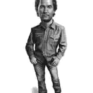 Matthew McConaughey reflects on secretly coining the term ‘McConaissance,’ how his father’s death changed him, and his favorite music of all time. Click the link in our bio to read the full interview with the actor for our 'Last Word' series. Illustration by Mark Summers for Rolling Stone