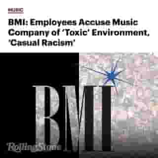 More than 15 musicians and current and former employees of BMI have accused the prominent music company of a "toxic" culture characterized by "casual racism." "It was a constant feeling of not being welcome if you were a certain color,” one musician tells us. The company says it is trying to “create a culture that embraces diversity of talent, ideas and backgrounds." Click the link in our bio to learn more. 