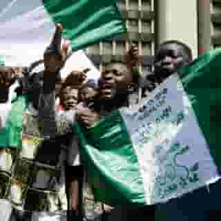 After weeks of protests, #EndSARS has become a rallying cry for a new generation. But Seun Kuti — the youngest son of afrobeat pioneer and outspoken anti-corruption activist Fela Kuti — says ending oppression in Nigeria is the real focus. Click the link in our bio to learn more. Photograph by Sunday Alamba/AP