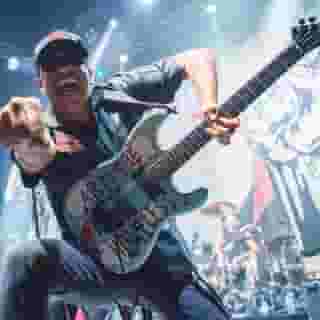 Rage Against the Machine guitarist Tom Morello looks back at his whole career — and reflects on current events — in our latest "RS Interview: Special Edition." “There’s a lot of non-Black people fighting back, too,” he says. “And you see that in the streets. And the music they’re pumping is Rage Against the Machine and some of my own music. I’m very proud of that.” Watch the  in-depth new video interview at the link in our bio. Photograph by Ollie Millington/Redferns