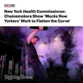 In an exclusive op-ed, New York State's Health Commissioner blasts the Chainsmokers' recent Hamptons gig featuring minimal social distancing. "[It] mocks New Yorkers' months-long work to flatten the curve and contain the virus." Link in bio to learn more.