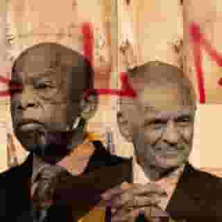 "The passing of civil rights leaders such as Lewis and the Rev. C.T. Vivian provokes tributes and recollections of their courage in the face of violence and insults alike, as it should," @JamilKSmith writes in a new essay. At the link in our bio, read Smith on why we should lament that this nation continues to require their kind of heroism. Photographs by Tom Williams/Getty Images, Frederick M. Brown/Getty Images and Ira L. Black/Corbis/Getty Images