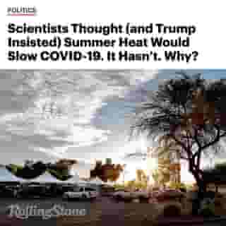 Texas, Arizona, and Florida are seeing record temperatures along with rising coronavirus cases. Click the link in our bio to read why the summer heat doesn’t slow down COVID-19. 