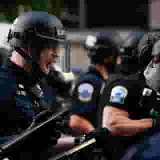 Racism, our untreated pre-existing condition, is killing both black people and the nation itself. "It is a cultural pandemic that has been steadily killing this country and, indeed, rotting away the very idea of America since chattel slavery began more than 400 years ago," Jamil Smith writes. Read Smith's full essay at the link in our bio. Photograph by Caroline Brehman/CQ-Roll Call, Inc./Getty Images