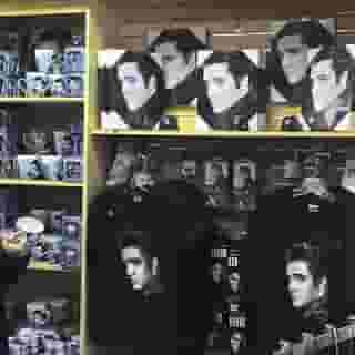 The Elvis Presley estate's earnings have slipped by 30 percent over the past decade. Now a new team is trying to turn things around with a Snapchat filter, an animated Netflix series, and more. Click the link in our bio to read why they’re overhauling his image. Photograph by Angelo Palma/A3/CONTRASTO/Redux