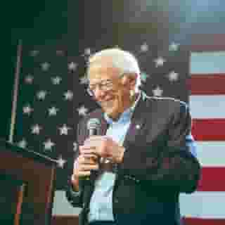 Since the presidential race started, Bernie Sanders has amassed a throng of endorsements from musicians prominent enough for a potential festival lineup to rival Coachella. Chuck D’s Public Enemy Radio, the latest addition to that group, performed for Sanders’ Los Angeles Convention Center. Tap the link in our bio to see photos from the rally. Photograph by @the1point8