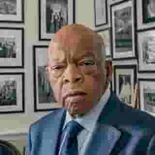 "Last year, Jamil Smith sat down with Congressman and civil rights icon John Lewis to talk about Selma, the art of making “good trouble" and more. In honor of #BlackHistoryMonth, click the link in our bio to read the full interview. Photograph by Wayne Lawrence