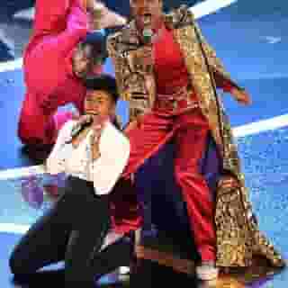 Janelle Monáe, Billy Porter, Steve Martin and Chris Rock opened the 2020 #Oscars — and noted the lack of female director nominations. Watch at the link in our bio. Photograph by Kevin Winter/Getty Images