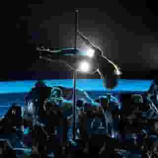 #JenniferLopez and #Shakira dominated the stage at the #SuperBowlLIV halftime show. The Latina superstars performed an electrifying medley of songs old and new and were joined by J Balvin, Bad Bunny and Lopez’s daughter Emme Muñiz. Link in bio for more. Photograph by Elsa/Getty Images