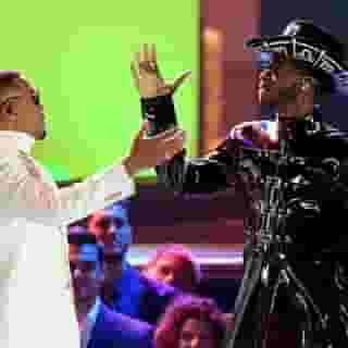 See Lil Nas X perform “Old Town Road” with BTS, Billy Ray Cyrus, Diplo, and Nas at the 2020 #GRAMMYs. Link in bio to watch the full performance. Photograph by Kevin Winter/Getty Images