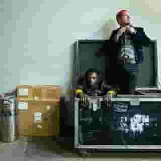 No one expected Black Pumas to get a Best New Artist Grammy nod, least of all themselves. “I don’t even know how we made it onto [the list],” says Eric Burton. “We feel like this is a battle against a bunch of Goliaths. It really is kind of mind-boggling.” Tap the link in our bio to read about the rise of a psychedelic-soul force. Photograph by David McClister for Rolling Stone