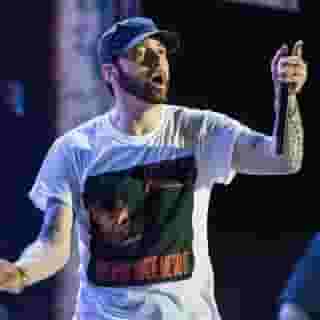 @eminem surprise-released his 11th album last night. Link in bio for his new video "Darkness" and more on the new project. Photograph by Rmv/Shutterstock