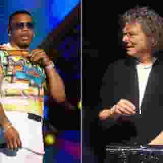 From Talking Heads to Nelly, tap the link in our bio for the most surprising additions to the #Bonnaroo lineup. Photographs by Mario Cantu/CSM/Shutterstock and Henry S. Dziekan III/FilmMagic