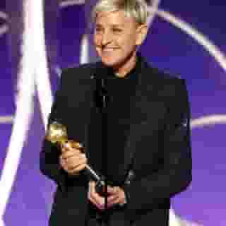 “I felt like I knew her,” Ellen DeGeneres said while accepting Carol Burnett Award at the Golden Globes. “We counted on her to make us feel good, and she delivered every single week." Read more at the link in our bio. Photograph by Paul Drinkwater/NBC