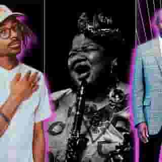 Jazz continued to explode in 2019, shooting off in countless directions. New forms of protest song, fresh strains of fusion, and more. Click the link in our bio to look back at the prevailing currents that shaped the genre this year. Photos in Illustration by Lauren Desberg, Lauren Orseau, and Eric Ryan Anderson