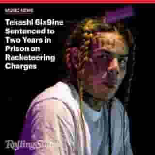 Rapper Tekashi 6ix9ine has been sentenced to two years in prison plus five years of supervised probation on federal racketeering charges. Link in bio to learn more.