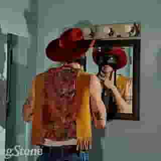 Signed to Nirvana’s old record label and partially hidden beneath a fringed leather mark, Orville Peck is an unusual country cowboy. We caught up with him at the Music Hall of Williamsburg for the beginning of his North American Tour. Tap the link in our bio to see more photos from the masked country star.