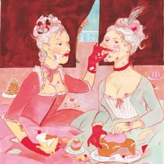 👄🍰 Unlike the ghosts she loves to draw, @superlisablumen 's work only asks to be revealed to the world. For our last issue Sugar Sugar, the young illustrator from Strasbourg drew two naughty countesses who curiously reminds us of Gabrielle d'Estrées and her sister, and we loved it. See more about Lisa's soft and a bit absurd style and her great projects now on Kiblind.com (Link in bio)

..................................................................................

👄🍰 Contrairement aux fantômes qu'elle adore dessiner, l'oeuvre de @superlisablumen, elle, ne demande qu'à être dévoilée au monde. Pour notre dernier magazine Sugar Sugar, l'illustratrice strasbourgeoise a dessiné deux comtesses coquinettes qui nous rappellent curieusement Gabrielle d'Estrées et sa soeur, et on adore. Retrouvez l'univers déclicat et légèrement absurde de Lisa Blumen ainsi qu'une interview sur Kiblind.com (lien dans la bio).

#lisablumen #gabrielledestrees #comtesses  #bd #dessin #drawing #kiblindmagazine #sugar #sweets #gateaux #bonbons #kiblindmagazine #portfolio #illustration #illustrationoftheday #printmatters