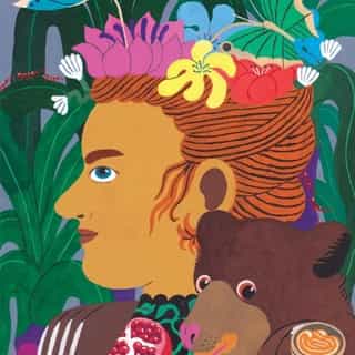 🦋🍯 @adeleverlinden handles shapes (often disproportionate), colors (bright most of the time) and materials like the young Harry Potter (that she adores) handles his magic wand, with spirit and talent. For our issue Sugar Sugar, she did a candy cane portrait as a tribute to the one and only Frida Kahlo. See more about Adèle and her drawing style now on Kiblind.com (Link in bio)

..................................................................................

🦋🍯 @adeleverlinden manie les formes (souvent disproportionnées), les couleurs (vives la plupart du temps) et la matière comme le jeune Harry Potter (qu'elle adore) sa baguette, avec fougue et talent. Pour nous, et notre numéro Sugar Sugar, elle a réalisé un portrait à la canne à sucre en forme d’hommage à la grande Frida. Retrouvez son univers et une interview de l'artiste sur Kiblind.com (lien dans la bio).

#adeleverlinden #fridakahlo #harrypotter #bd #dessin #drawing #kiblindmagazine #sugar #sweets #gateaux #bonbons #kiblindmagazine #portfolio #illustration #illustrationoftheday #printmatters #bear #miel