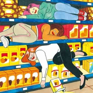 🍪 By turning dailylife scenes into absurd and impish ones thanks to her paintings, the japanese illustrator @mgm_ono knows how to seduce us. For Kiblind Sugar Sugar, she did it with a clever original creation which made us smile. See more about Megumi and her drawing style now on Kiblind.com (Link in bio)

..................................................................................

🍪 En détournant les scènes du quotidien pour en faire un tableau absurde et espiègle à la force de sa peinture, l'illustratrice japonaise @mgm_ono sait comment nous éblouir. Pour Kiblind Sugar Sugar, elle l’a d’ailleurs fait avec une création originale intelligemment pensée, appelant un léger ricanement, qu'on vous montre ici. Retrouvez son univers et une interview de l'artiste sur Kiblind.com (lien dans la bio).

#megumionochan #onochan #bd #dessin #drawing #supermarket #sugaroverdose #sugar #sugar #sweets #gateaux #bonbons #kiblindmagazine #portfolio #illustration #illustrationoftheday #printmatters #chill #illo #illooftheday #cake