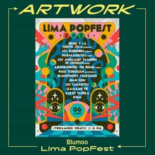 👁 Today, we wanted to focus on @posters.blumoo's poster for @limapopfest. Follow here the several steps of his creation, upside down, from the final artwork to the first draft. And discover some of his inspirations and techniques on Kiblind.com (link in bio)

..................................................................................
☝ In french svp

👁 Ce poster réalisé par @posters.blumoo pour le festival @limapopfest est si riche, qu'on a demandé à l'illustrateur péruvien de le décortiquer pour nous. On vous montre ici les différentes étapes de création à l'envers, de l'artwork final au tout premier croquis. Et on en profite pour parler posters de festivals indé et design graphique avec l'illustrateur sur Kiblind.com (lien dans la bio)

#artwork #poster #indiemusic #indiemusicartwork #postersblumoo #Blumoo #Lima #limapopfest #illustrator #illustration #typography #composition #graphicdesign #design #eyesondesign #affiche