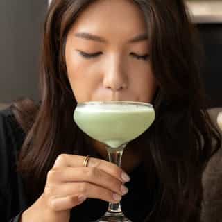 Holiday nightcaps worth unwrapping 🎄⁠
⁠
Our twists on the legendary mint chocolate and rum & eggnog.⁠
Make After Eight and Naughty Nog your go-to festive sips this season. ✨⁠
⁠
Here for a limited time, enjoy them while they’re here! 